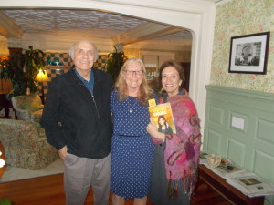 Larry Penny, East Hampton Star’s nature columnist, me, and Gail Parker, former principal of East Hampton Middle School, posed for a picture taken by my son, Michael.